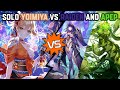 Solo c0r1 yoimiya vs raiden shogun and guardian of apeps oasis without food buff  genshin impact