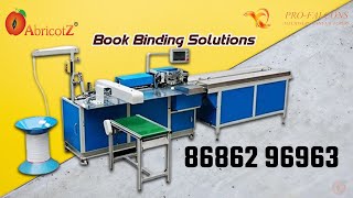 Automatic Booklet Making| Program Controlled Paper Cutting Machine| Book Binding Solutions| Abricotz