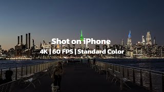 New York City in 4K 60FPS | Shot on iPhone 17 Pro Max