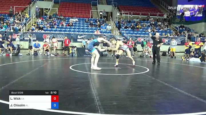 152 Lbs Round Of 64 - Luka Wick, California Vs Jak...