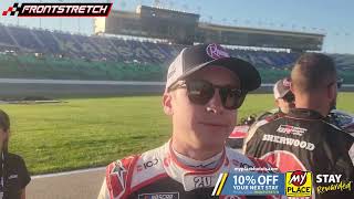 Christopher Bell On Racing Bubba Wallace On Final Restarts At Kansas Its A 5050 Call