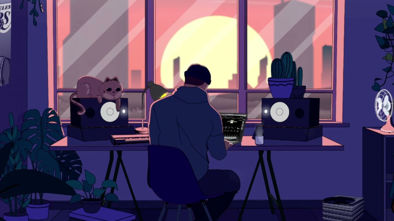 Sunset Golden Hour Lofi | Focus & Chill