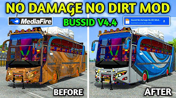How to Add No Damage and No Dirt Mod for Bus Simulator Indonesia | v4.4 | Bussid No Damage Mod v4.4