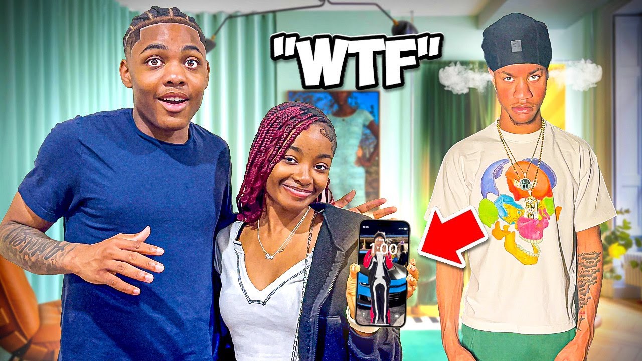 I PUT TD ON MY LOCK SCREEN PRANK ON MY BF!! *ME AND TD CAN'T BE BFF NOMO?!*😢