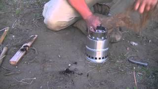 lightake Gassifier Wood Burning Stove