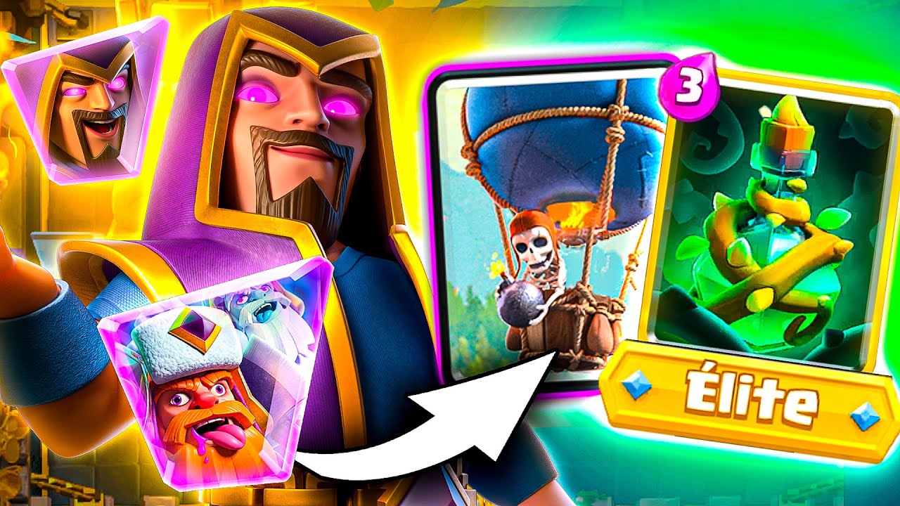 EL MAZO #1 DE GLOBO LEÑADOR 💀 (mago de fuego evo?!?!?!??!?) EN CLASH ROYALE‼️