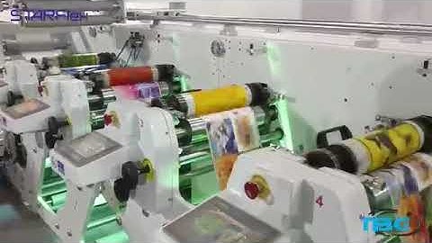 Flexo printing machine - STARFlex - Label press by NBG