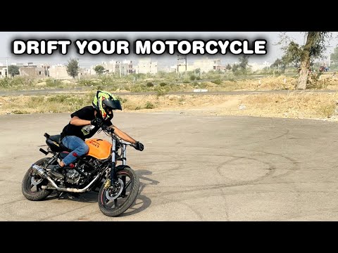 How to drift | Motorcycle drifting in easy steps