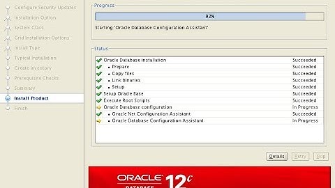 Installing Oracle 12C in Linux