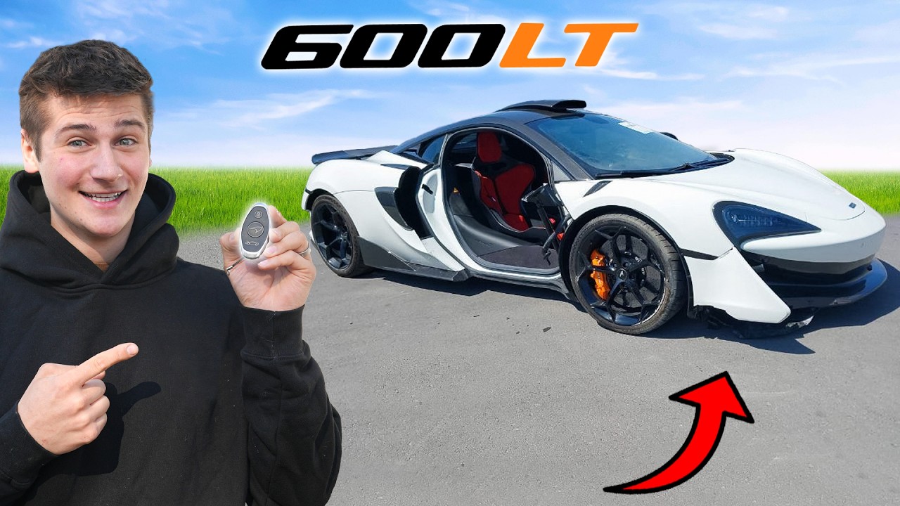 I Bought A Crashed McLaren And Saved $100,000