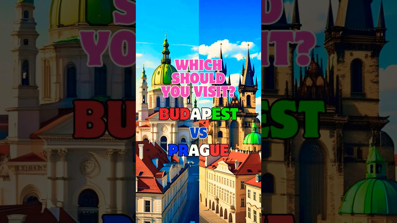 Budapest, Hungary 🇭🇺 vs Prague, Czech Republic 🇨🇿 | Which Should You Visit? ✈️🌎