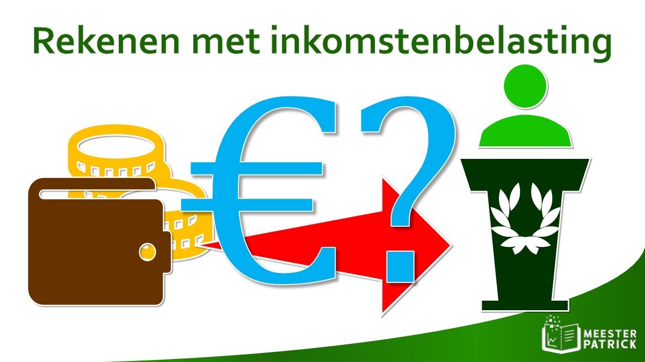 Rekenen met inkomstenbelasting | Economie - YouTube