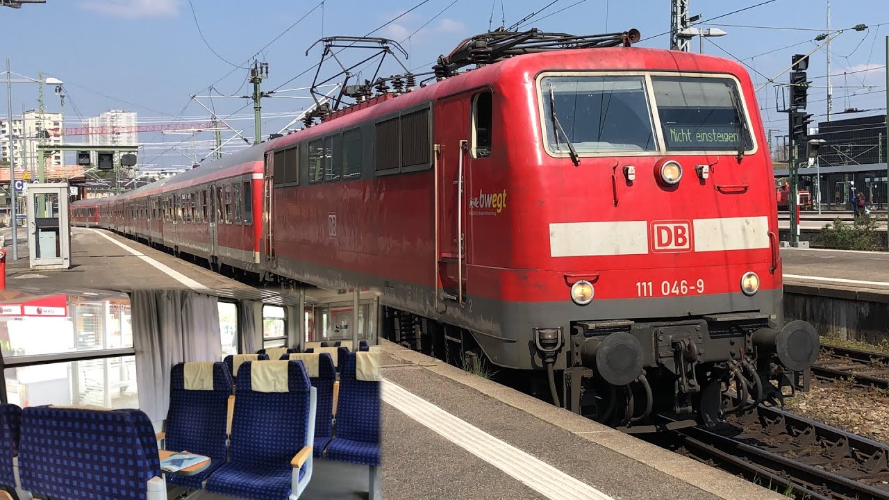 Abschied von DB Regio in Baden Württemberg im Dezember 2019: Mitfahrten im n-Wagen+ Doppelstockwagen