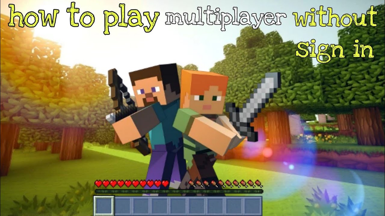 How to play multiplayer without sign in |imraul yt - YouTube