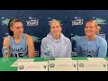 Brooke Walling, Riley Dykstra, Carmen Dolfo - Western Washington - 2024 GNAC WBB Championships