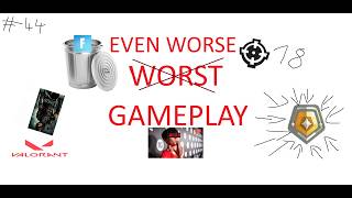 Horrible Valorant Gameplay #44 | New TenZ | 18 Elims (Blank Text) | road to plat