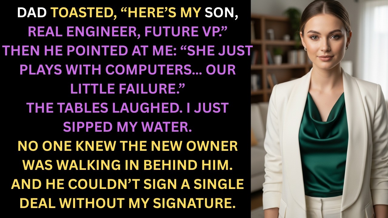 Dad Called Me the Family Failure — Then His Boss Asked for My Signature