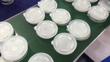 PLASTIC LID MAKING MACHINE FOR PP MATERIAL