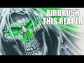 Airbrushed Grim Reaper Tutorial