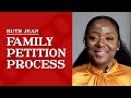Family petition process  ruth jean