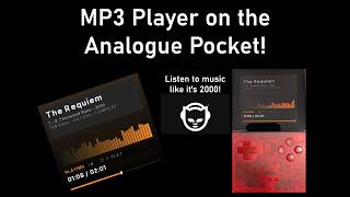 Analogue Pocket gets a MP3 player by Harpmudd - Let's party like it's the early 2000's!