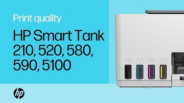 Fix print quality issues | HP Smart Tank 210, 520, 580, 590, 5100 printers | HP Support