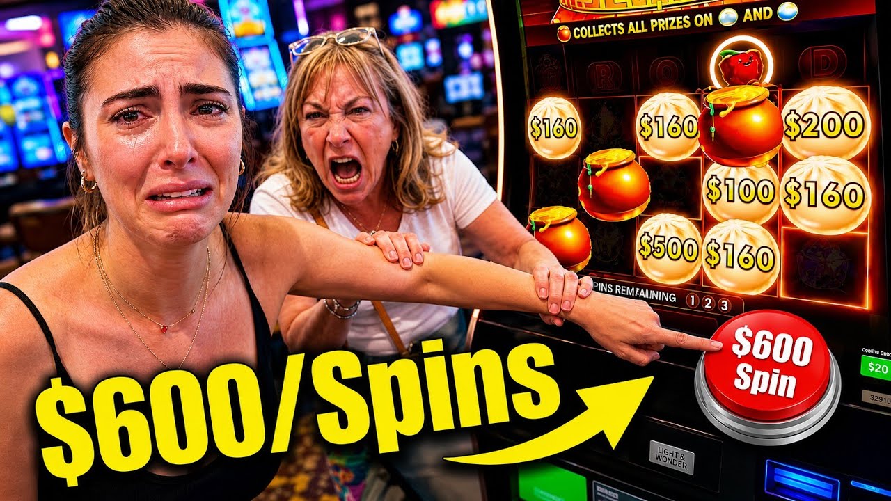 I FINALLY Won My BIGGEST Jackpot on This Slot After Mom Yelled at Hubby For Doing $600/Spins!!