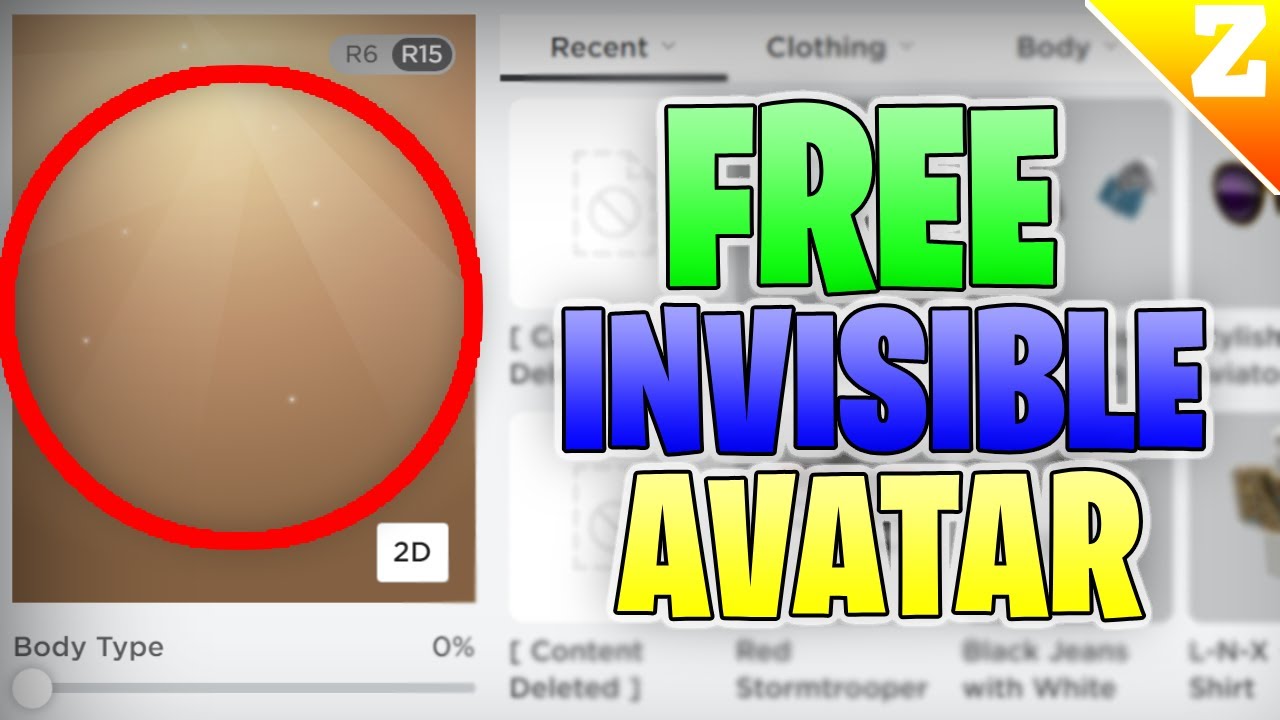 How to become INVISIBLE for FREE! (AVATAR TRICKS & GLITCHES ...