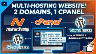 multi hosting dynamic website