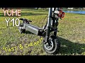 Yume y10 scooter lectrique  excellent rapport qualitprix  dballage et premires impressions 