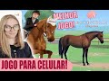 Minha primeira vez jogando equestrian the game para celular