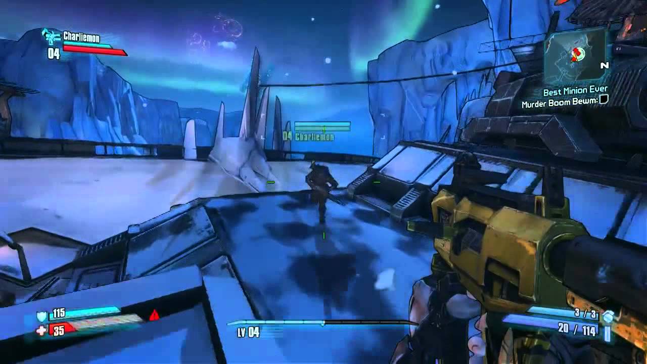 Lets Play 2 Borderlands 2 Boom and Little Brother YouTube