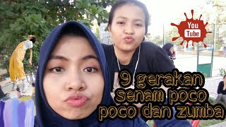 Ini dia 9 gerakan senam poco poco dan ngezumba