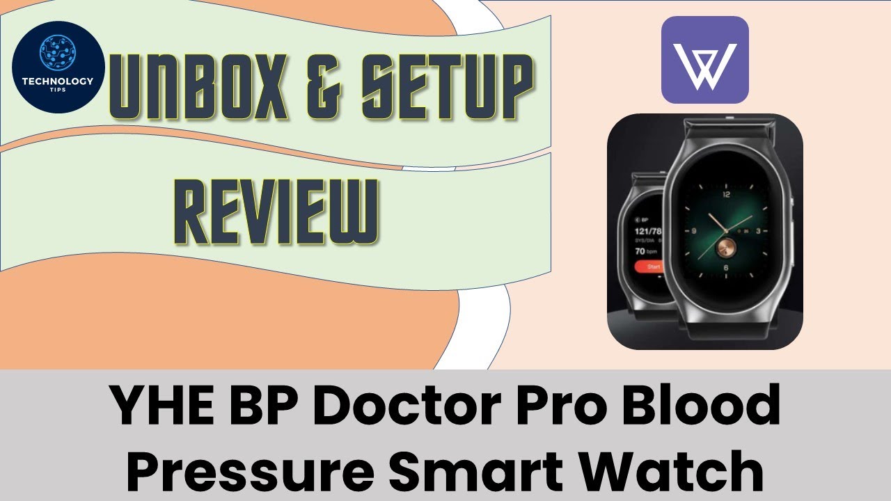 YHE BP Doctor Pro Smartwatch review - it's a blood pressure cuff