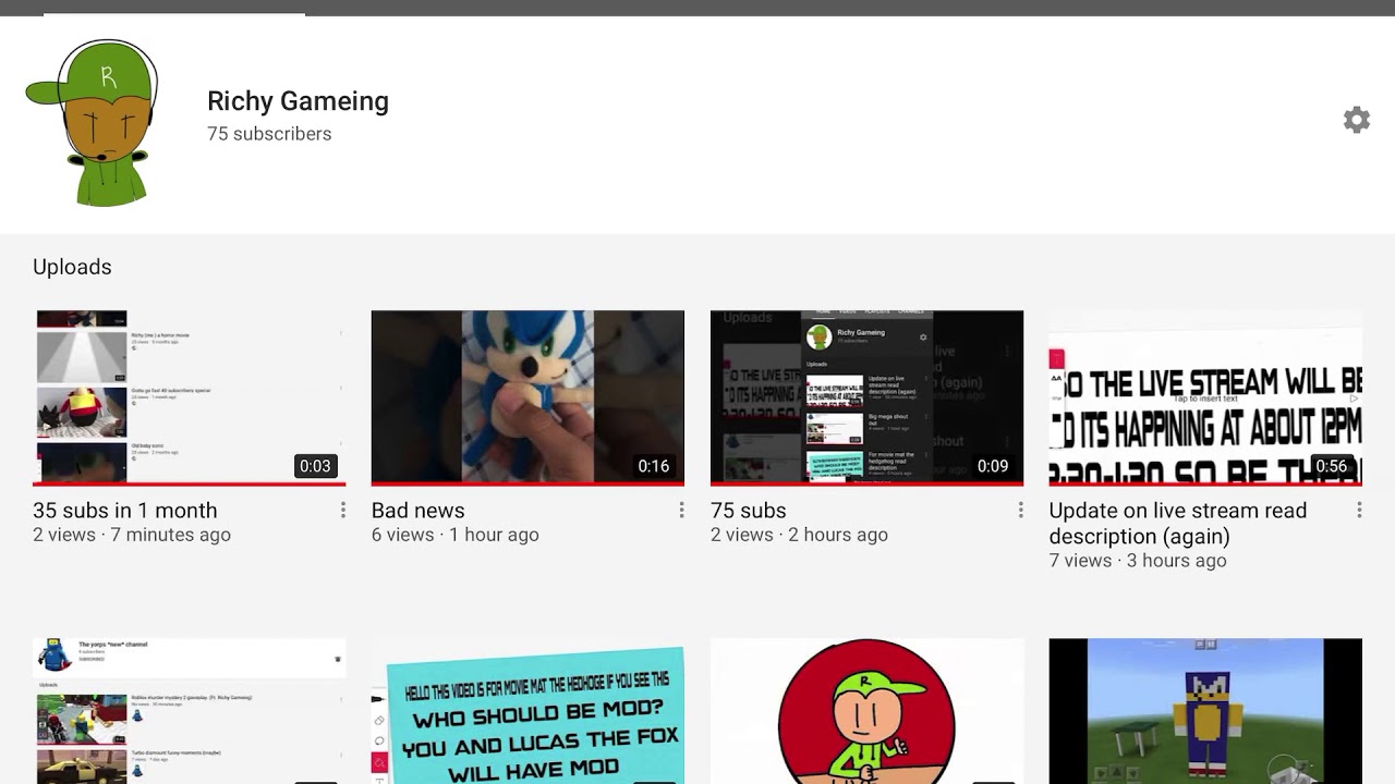 Do you guys want to see more of this channel or not? - YouTube