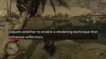 I sure love screen space reflections - Monster Hunter Wilds
