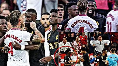 Sergio Ramos And Rudiger Clash | Vincious Jr Got Racism😪 - DayDayNews