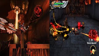 God of war 1 Blades of Hades, The army of Hades, The chamber of Hades, Temple of the crystal eye