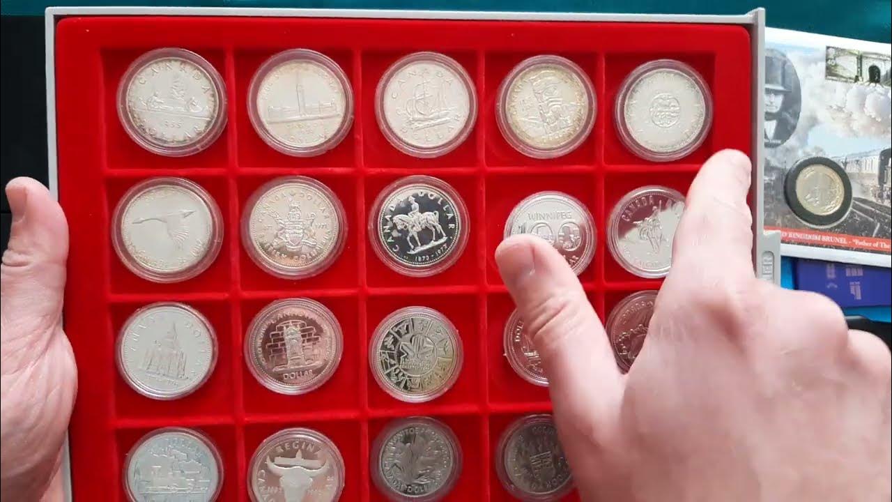 🪙 Срібні монети Канади 🇨🇦 та набори монет 💰 Великобританії 🇬🇧 - YouTube