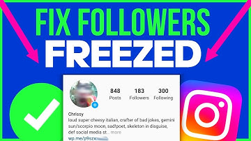 INSTAGRAM NOT SHOWING FOLLOWERS | How To Fix Instagram Follower Count Stuck Freeze 2023
