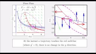 Supplemental Vids For Diff Eq. - Sec 2.2 Nullclines for Example 2 (modfied) SIR Model