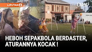 Bikin Geli Bapak-Bapak Main Sepakbola Pakai Daster I Liputan6