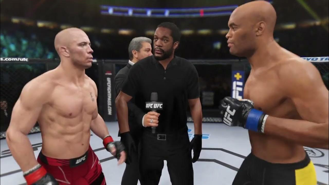 George St Pierre in UFC 266