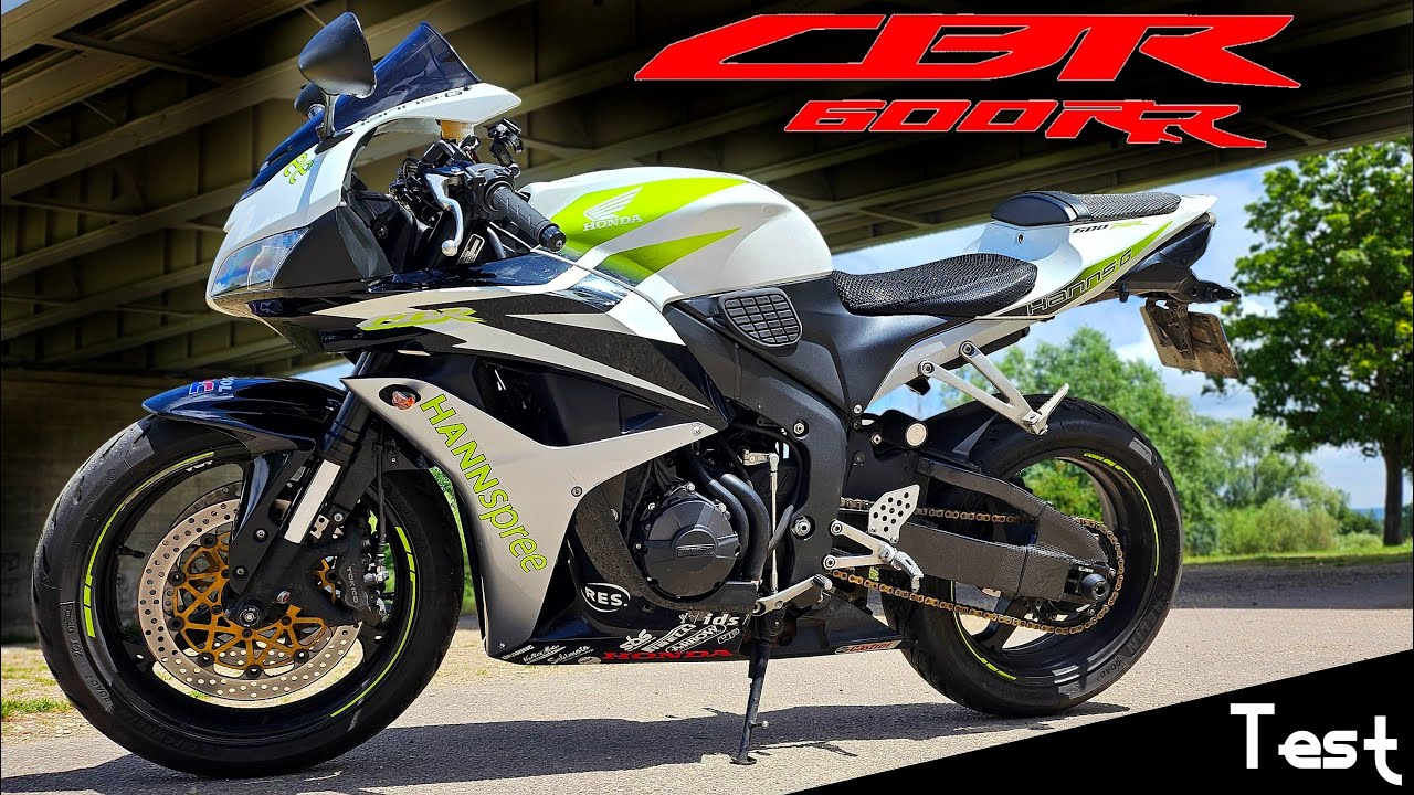 "Test" Sportive en édition limitée 🤪 "Honda CBR 600 RR HANNspree de 2008"
