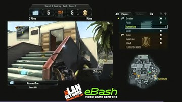 Black Ops II 5-5 overtime ninja defuse in lan tournament