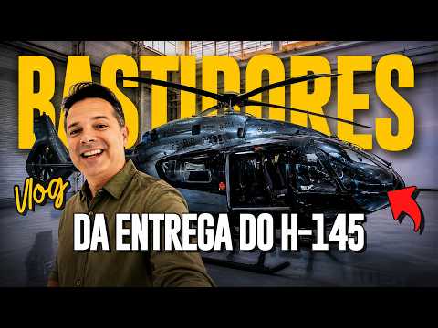 I went to pick up the new Airbus H145 with a Mercedes-Benz interior!