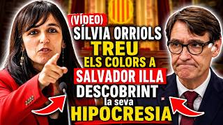 (VÍDEO) SÍLVIA ORRIOLS TREU ELS COLORS A SALVADOR ILLA DESCOBRINT la seva HIPOCRESIA screenshot 2
