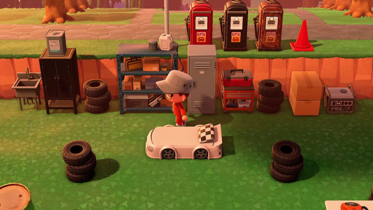 ACNH Making a Car Repair Shop YouTube