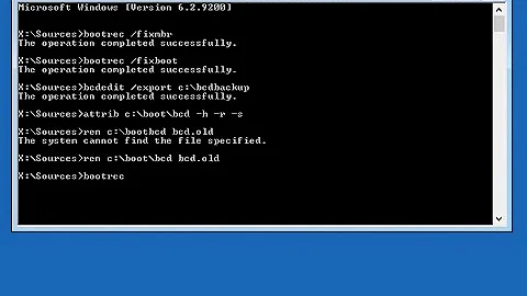 Fix Windows Server 2012 Master Boot Record With Windows CD