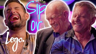 The Old Gays Play #SipOrSpill & Dish on Who Has Hooked Up With Whom